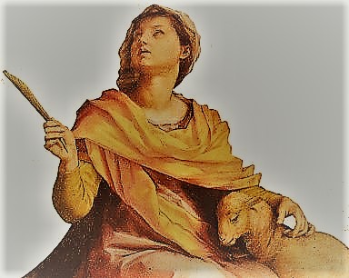 DAL TRATTATO «SULLE VERGINI» DI SANT’AMBROGIO”NON ANCORA CAPACE DI SOFFRIRE E GIÀ MATURA PER LA VITTORIA”