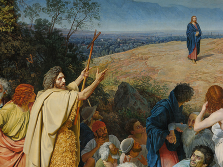 Michele Antonio Corona “Battista-Gesù-Simone: una cascata di&nbsp;sguardi”