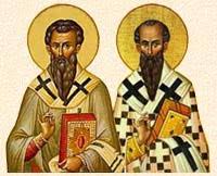Risultati immagini per SANTI BASILIO MAGNO E GREGORIO NAZIANZENO, VESCOVI E DOTTORI DELLA CHIESA