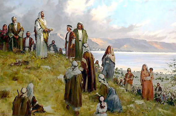 PANE QUOTIDIANO, «ALZÒ GLI OCCHI AL&nbsp;CIELO»