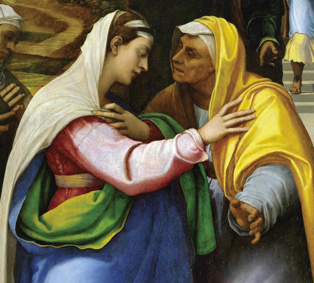 DAL «COMMENTO SU SAN LUCA» DI SANT’AMBROGIO”LA VISITAZIONE DI&nbsp;MARIA”