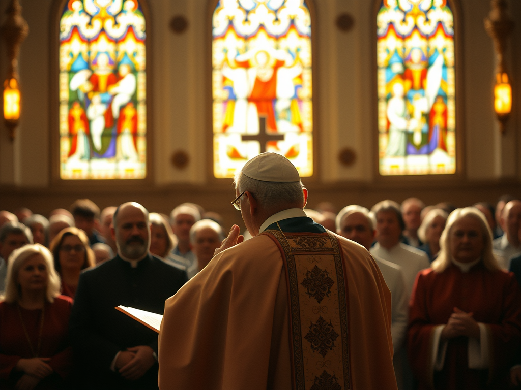 DALLA «LETTERA AI CRISTIANI DI FILADELFIA» DI SANT’IGNAZIO DI ANTIOCHIA, “UNO SOLO È IL VESCOVO CON I PRESBITERI E I&nbsp;DIACONI”