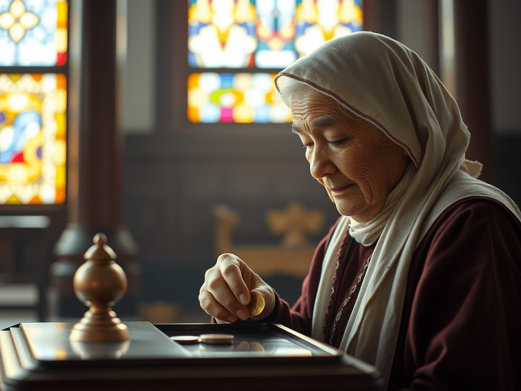 Mons.Nunzio Galantino “Due spiccioli” offerti a Dio, segno del dono di noi&nbsp;stessi