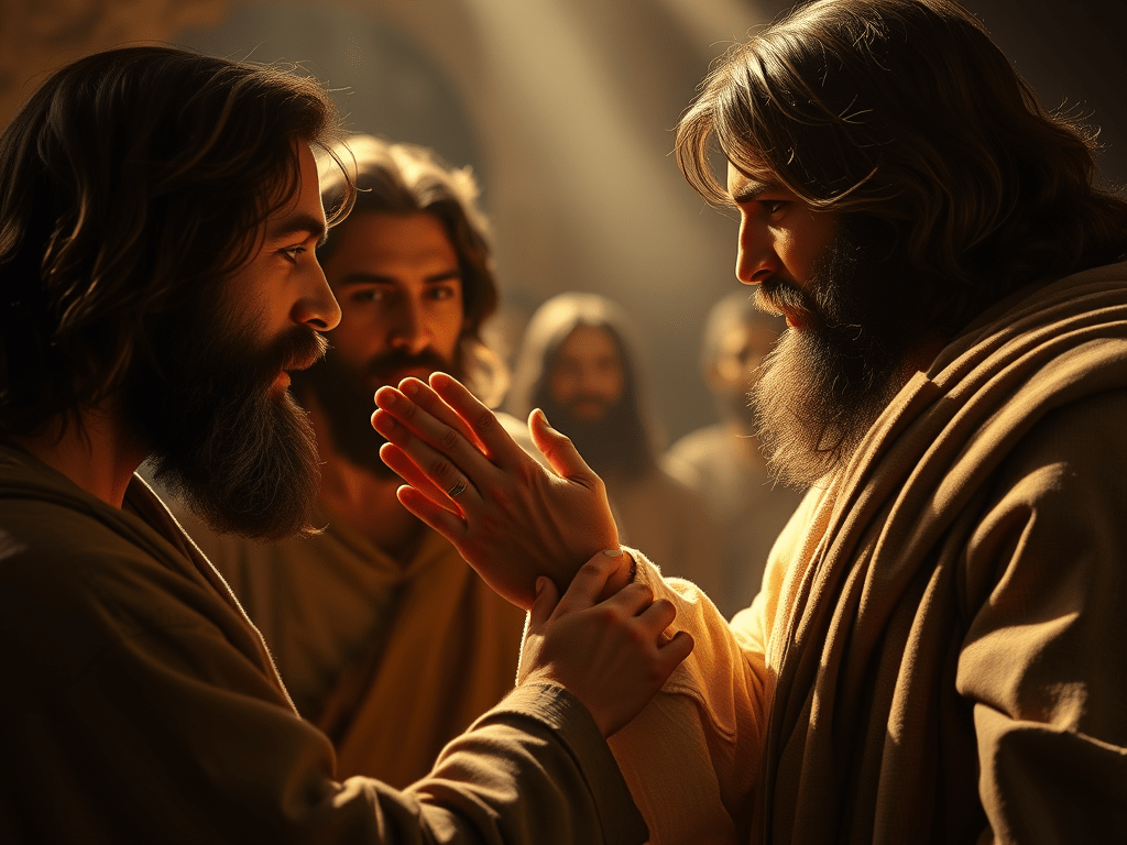 #PANEQUOTIDIANO, «GESÙ DISSE LORO: CREDETE CHE IO POSSA FARE QUESTO?. GLI RISPOSERO: SÌ, O&nbsp;SIGNORE!»