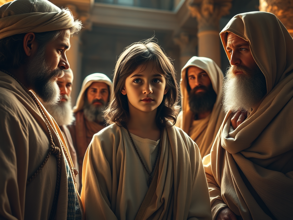 Grazia Papola “Santa Famiglia: Le prime parole di Gesù”