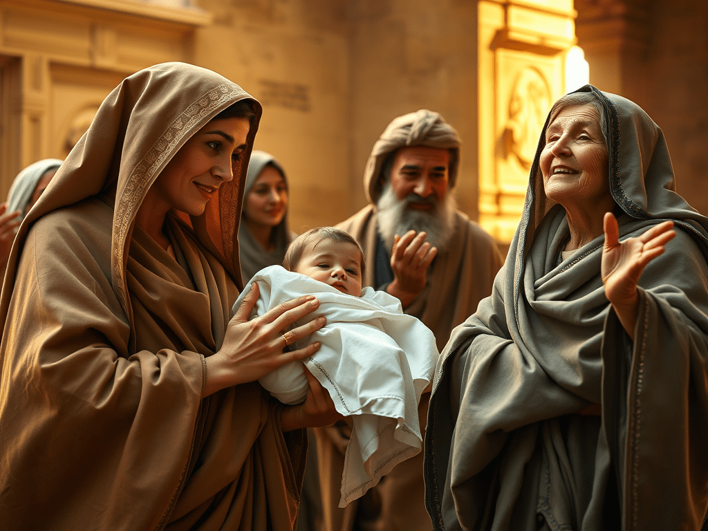 #PANEQUOTIDIANO, «Si mise anche lei a lodare Dio e parlava del&nbsp;bambino»