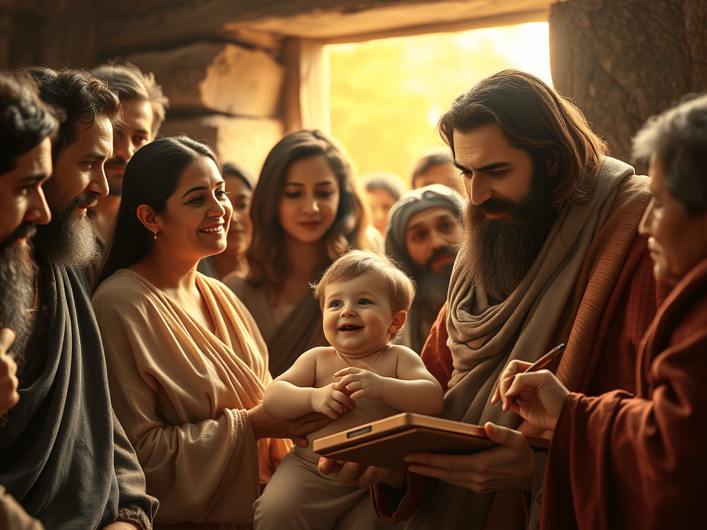 #PANEQUOTIDIANO, «CHE SARÀ MAI QUESTO BAMBINO?. E DAVVERO LA MANO DEL SIGNORE ERA CON&nbsp;LUI»