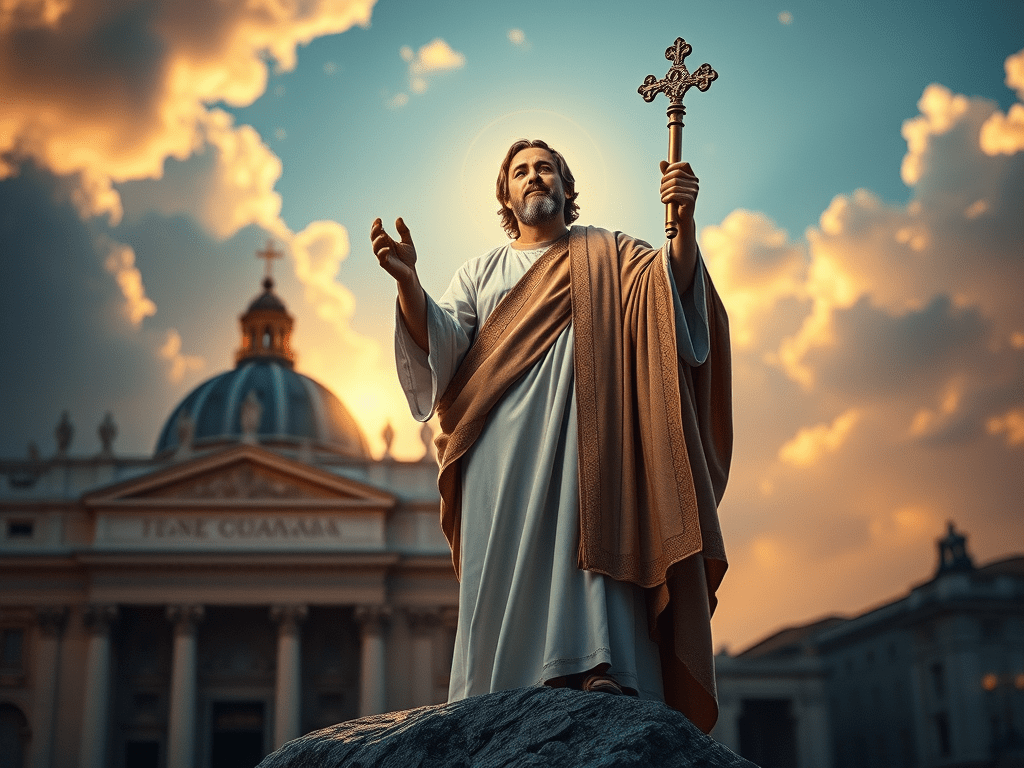 #PANEQUOTIDIANO, «E IO A TE DICO: TU SEI PIETRO E SU QUESTA PIETRA EDIFICHERÒ LA MIA&nbsp;CHIESA»