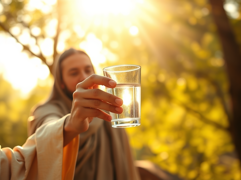 #PANEQUOTIDIANO, «CHIUNQUE VI DARÀ DA BERE UN BICCHIERE D’ACQUA NEL MIO NOME PERCHÉ SIETE DI CRISTO, IN VERITÀ IO VI DICO, NON PERDERÀ LA SUA RICOMPENSA»