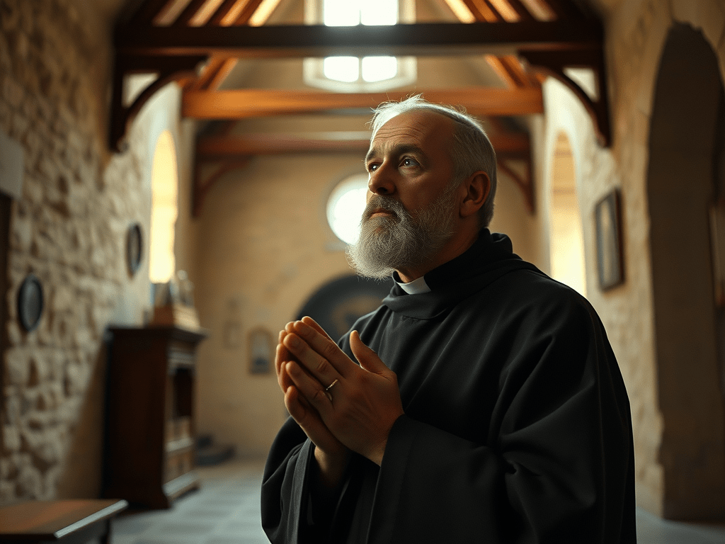 Dal trattato «Sulla fuga dal mondo» di sant’Ambrogio,”Aderiamo a Dio, unico vero&nbsp;bene”