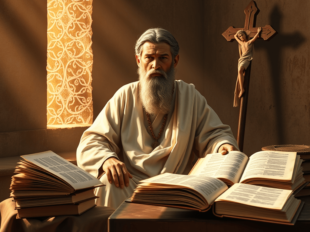 Dai «Discorsi» di sant’Agostino,”Se io piacessi agli uomini, non sarei più servitore di&nbsp;Cristo”