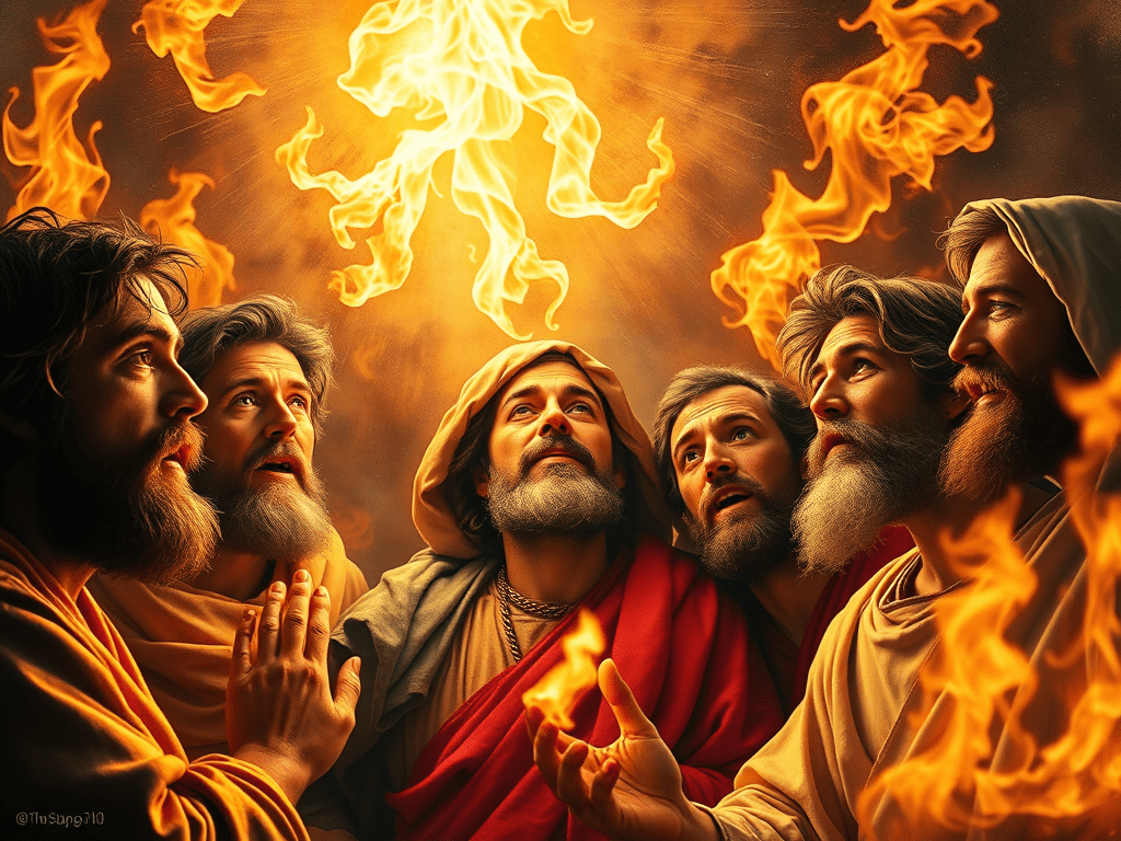 Rosalba Manes”La venuta del Paraclito”