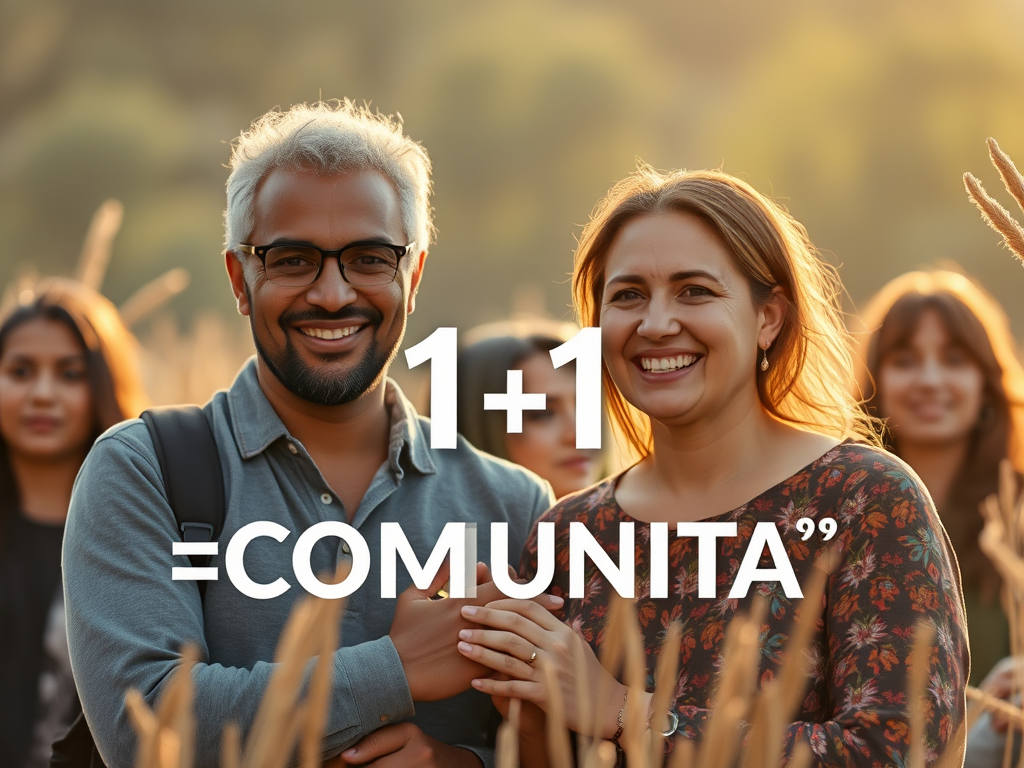 padre Ermes Ronchi”1+1= COMUNITA'”