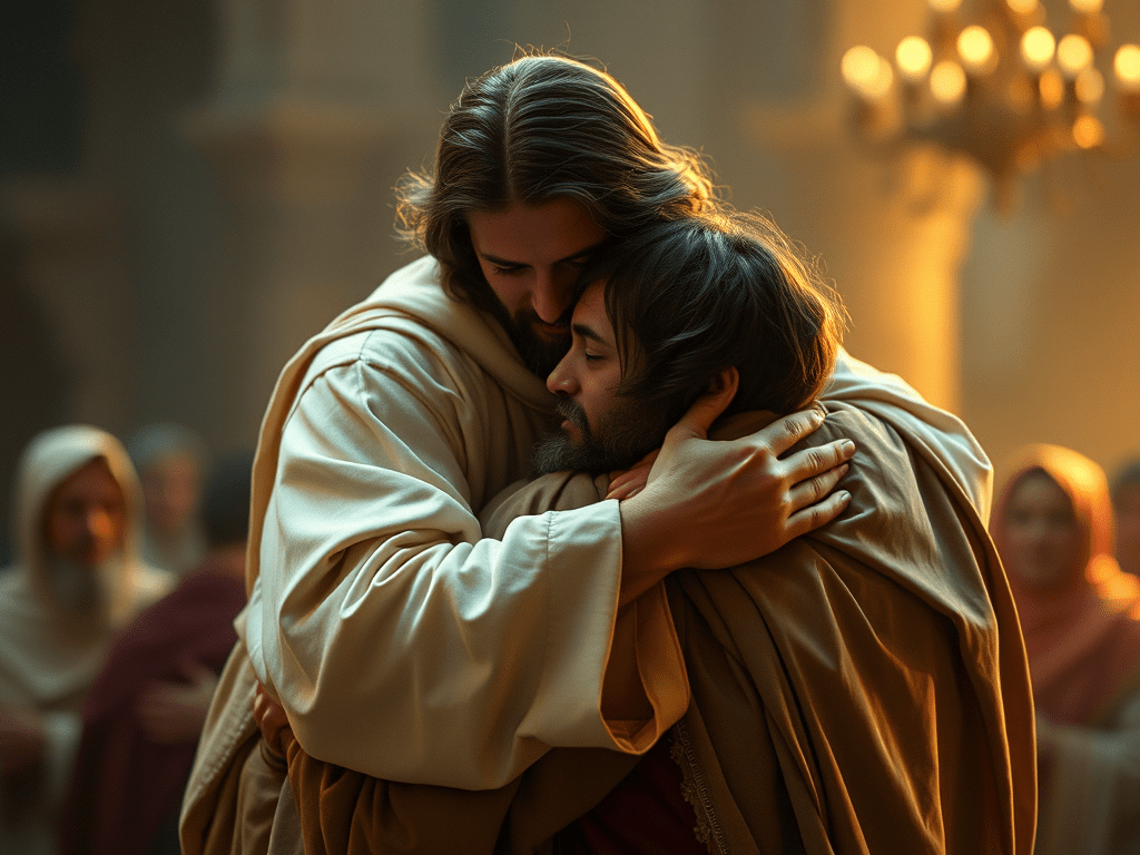 Andrea Fiammenghi”ABBRACCIATI DA GESÙ CRISTO NON SIAMO MAI&nbsp;SOLI”