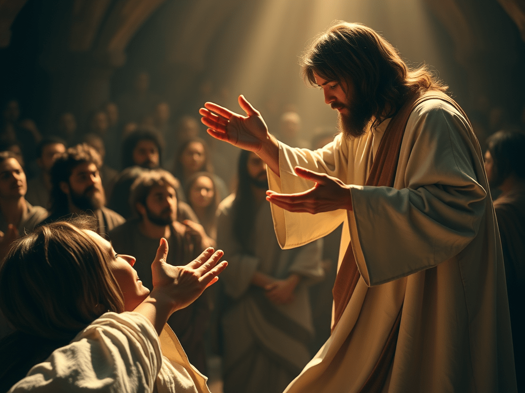 #PANEQUOTIDIANO, «IMPONENDO SU CIASCUNO LE MANI, LI GUARIVA. DA MOLTI USCIVANO ANCHE DEMÒNI,&nbsp;GRIDANDO»