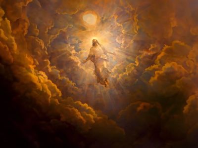 Dai «Discorsi» di sant’Agostino,”Nessuno è mai salito al cielo, fuorché il Figlio dell’uomo che è disceso dal&nbsp;cielo”