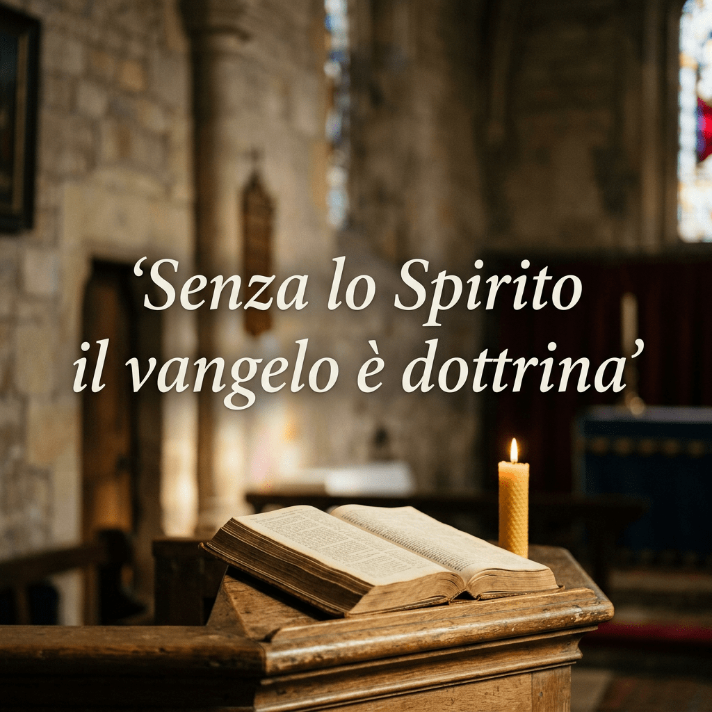 padre Fernando Armellini”Senza lo Spirito il vangelo è&nbsp;dottrina”