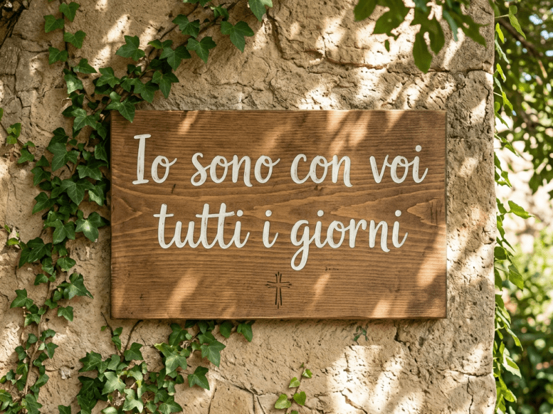 Enzo Bianchi”Io sono con voi tutti i&nbsp;giorni”