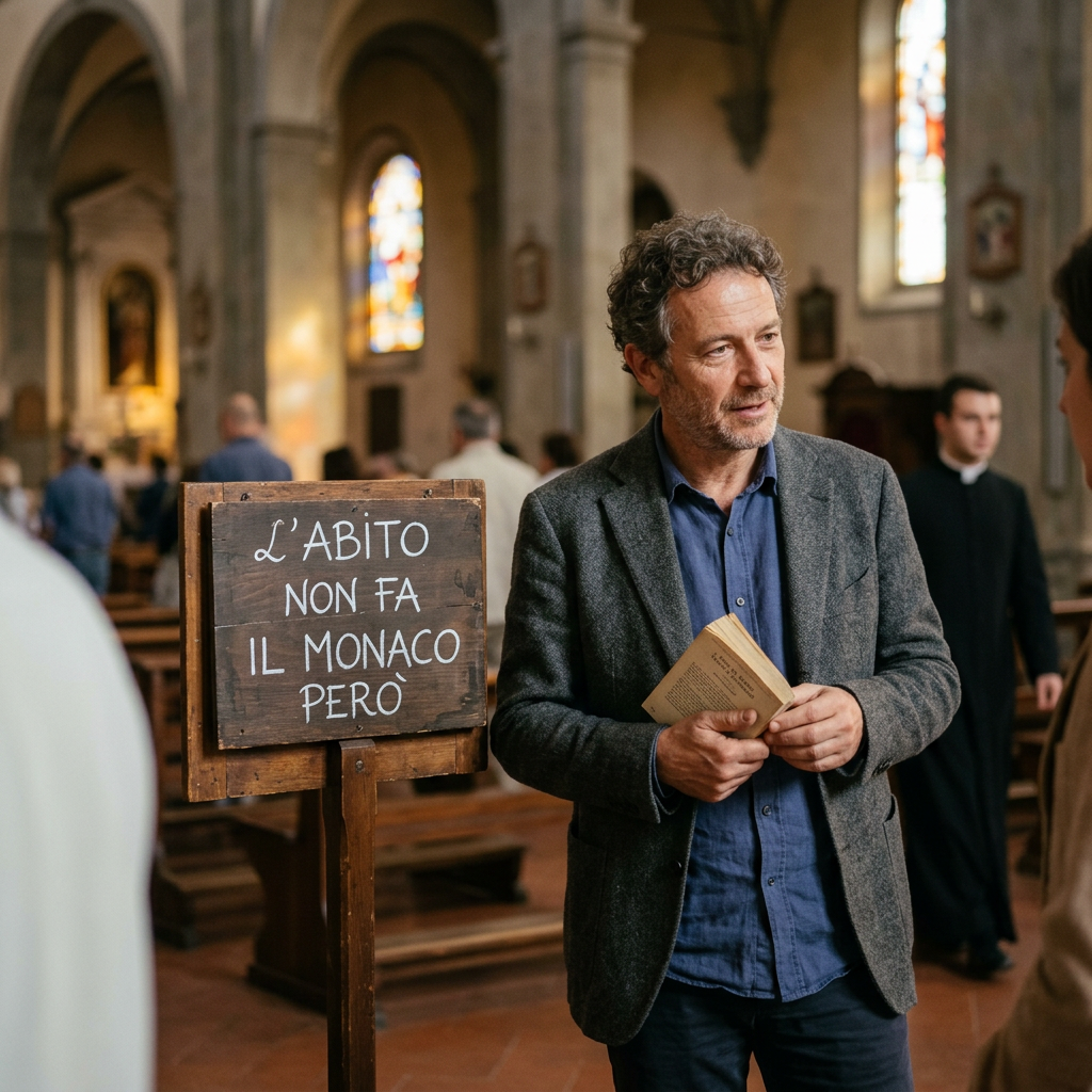 fra Damiano Angelucci”L’abito non fa il monaco però ….”